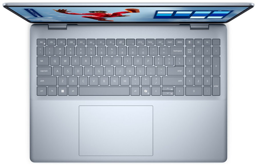 DELL 16 Plus DB16250/ Core Ultra 9 288V/ 332GB/ 1TB SSD/ 16" 2.5K mini LED Touch/ FPR/ W11Pro/ modrý/ 3Y PS NBD on-site