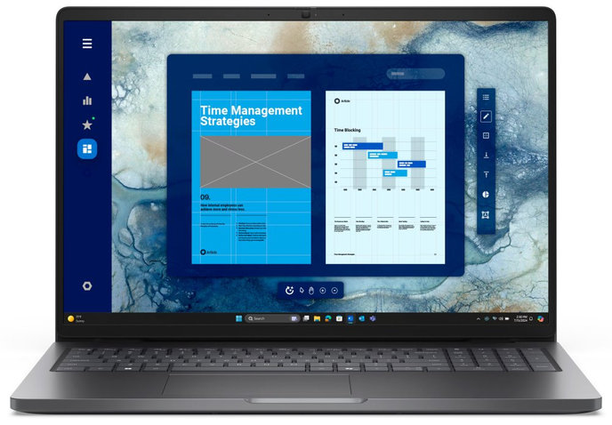 DELL Pro 16 PC16250/ Core 5 120U/ 8GB/ 512GB SSD/ 16" FHD+/ FPR/ W11Pro/ 3Y PS on-site