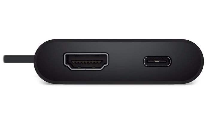 DELL Pro Travel Hub DA225/ dokovací stanice/ 2x USB-C/ USB/ HDMI