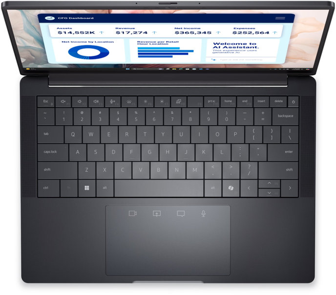 DELL Pro 13 Premium PA13250/ Ultra 7 266V/ 16GB/ 512GB SSD/ 13.3" FHD+/ FPR/ W11Pro/ vPro/ 3Y PS on-site/ bez adaptéru