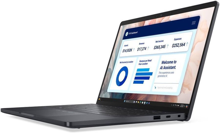 DELL Pro 13 Premium PA13250 Touch/ Ultra 7 265U/ 32GB/ 512GB SSD/ 13.3" QHD+ dotyk./ FPR/ W11Pro/ vPro/ 3Y PS/ bez adap.