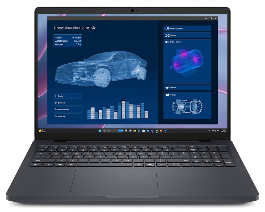 DELL Pro Max 16 MC16255/ AMD Ryzen AI 7 PRO 350/ 32GB/ 512GB SSD/ 16" FHD+/ FPR/ RTX PRO 500 6GB/ W11Pro/ 3Y PS/ bez adaptéru