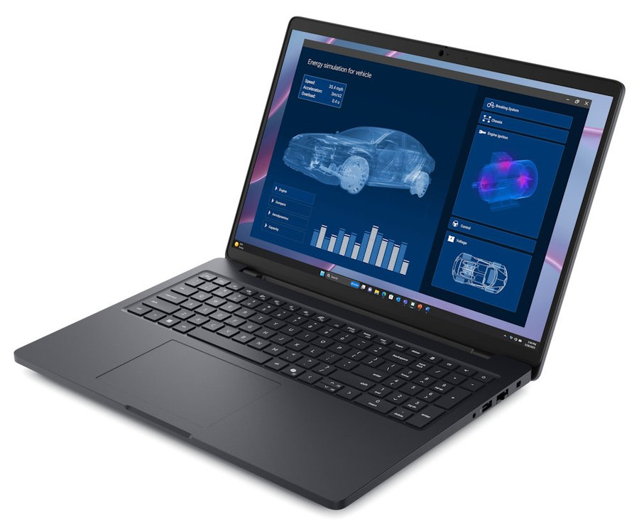DELL Pro Max 16 MC16255/ AMD Ryzen AI 7 PRO 350/ 32GB/ 512GB SSD/ 16" FHD+/ FPR/ RTX PRO 500 6GB/ W11Pro/ 3Y PS/ bez adaptéru