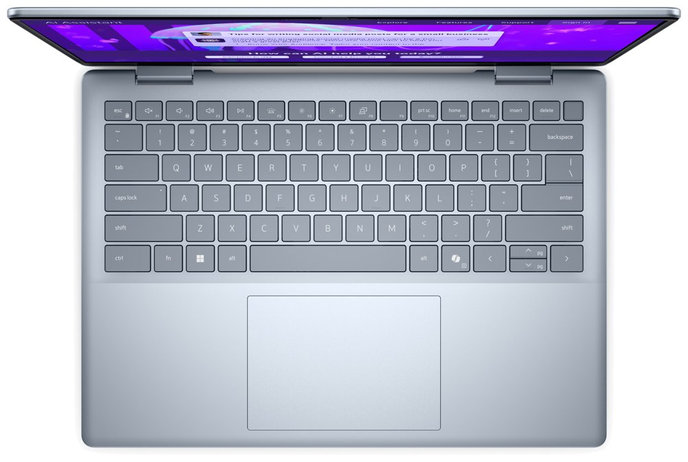 DELL 14 Plus DB14250/ Ultra 7 256V/ 16GB/ 512GB SSD/ 14" 2.5K/ FPR/ W11H/ modrý/ 2Y Basic on-site