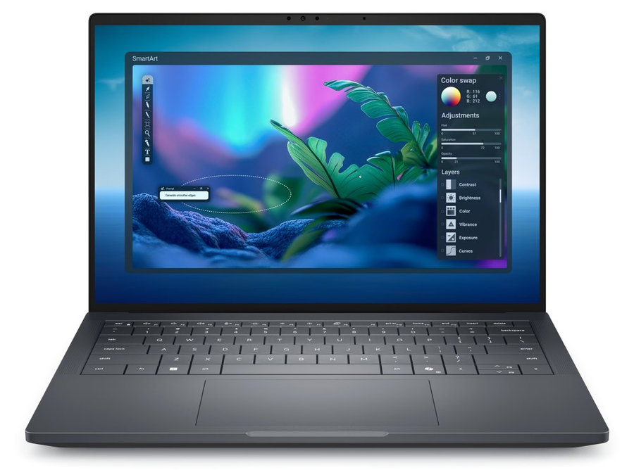 DELL Pro Max Premium 14 MA14250/ Ultra 7 265H/ 32GB/ 1TB SSD/ 14" FHD+/ RTX PRO 2000 8GB/ FPR/ W11Pro/ vPro/ 3Y PS/ bez adaptéru