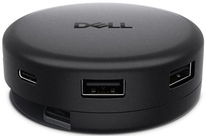 DELL Pro Travel Hub DA326/ dokovací stanice/ 2x USB-C/ 2x USB/ HDMI/ RJ-45/ DP