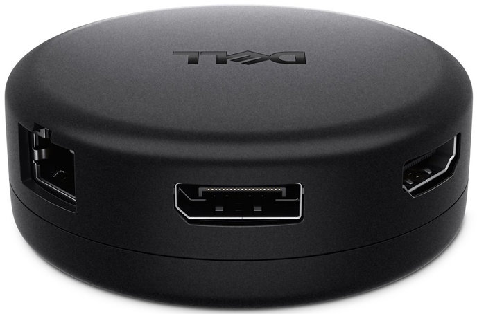 DELL Pro Travel Hub DA326/ dokovací stanice/ 2x USB-C/ 2x USB/ HDMI/ RJ-45/ DP