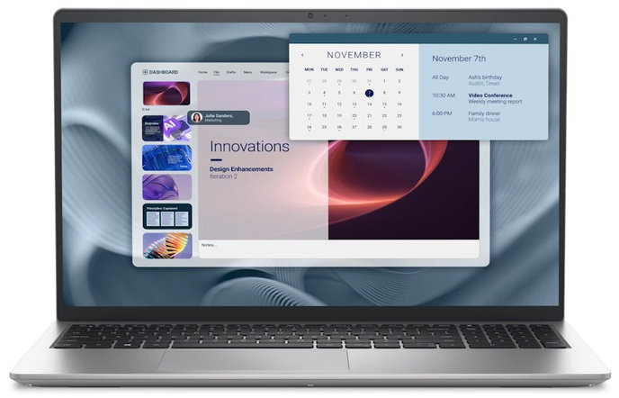 DELL Pro 15 Essential PV15250/ i5-1334U/ 16GB/ 1TB SSD/ 15.6" FHD/ FPR/ dokovatelný/ W11Pro/ 3Y PS on-site/ bez adaptéru