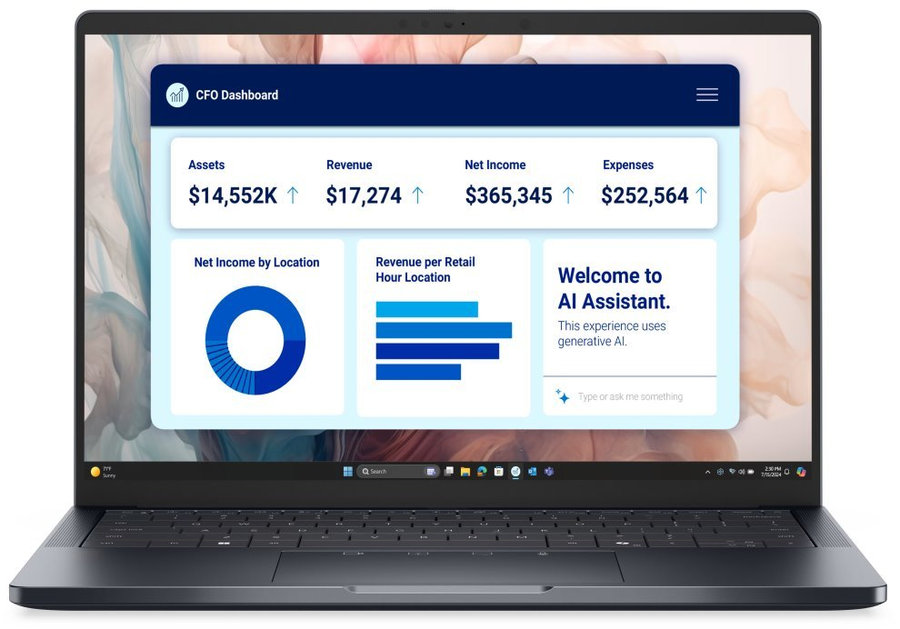DELL Pro 14 Premium PA14250/ Ultra 7 266V/ 16GB/ 512GB SSD/ 14" QHD+ dotykový/ 5G/  W11Pro/ 4Y PS+ on-site