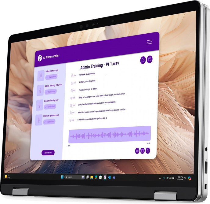 DELL Pro 14 Plus PB14250 2v1/ Ultra 5 235U/ 32GB/ 512GB SSD/ GER KB/  14" FHD+ dotykový/ W11Pro/ 4Y PS NBD on-site