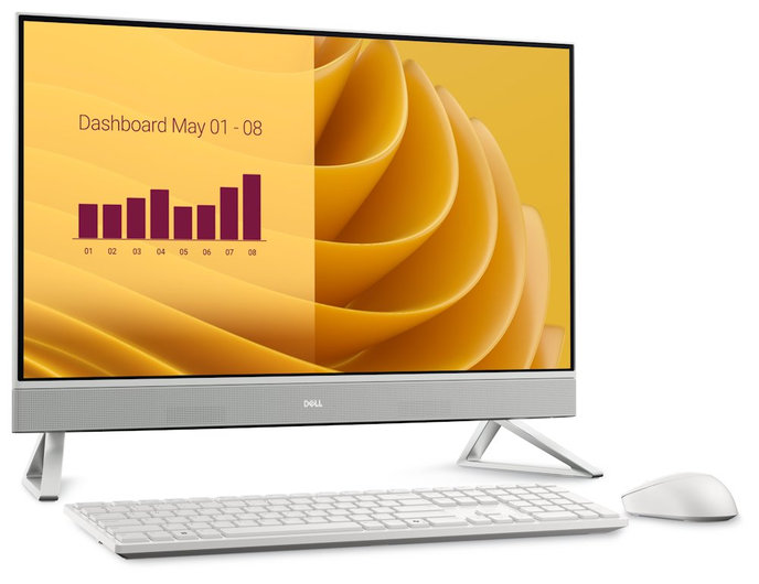 DELL EC27250 27 AIO/ Core 7-150U/ 16GB/ 1TB SSD / 27" FHD dotykový/ GF MX570A 2GB/ WiFi/ W11Pro/ 3Y Basic on-site