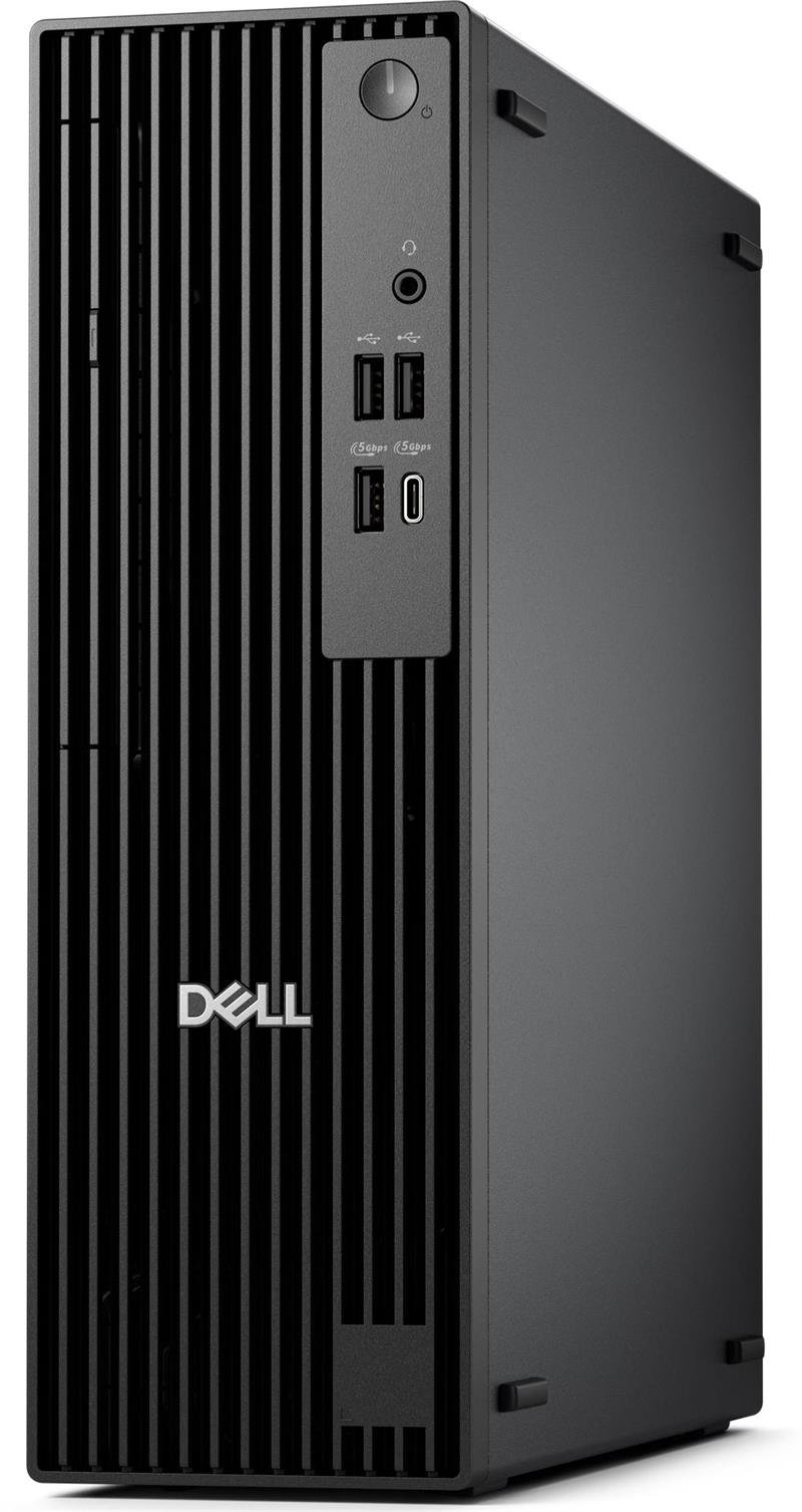 Dell Pro Slim QCS1250 180W TPM i3-14100 8GB 512GB SSD Integrated Kb Mouse W11 Pro 3Y ProSpt