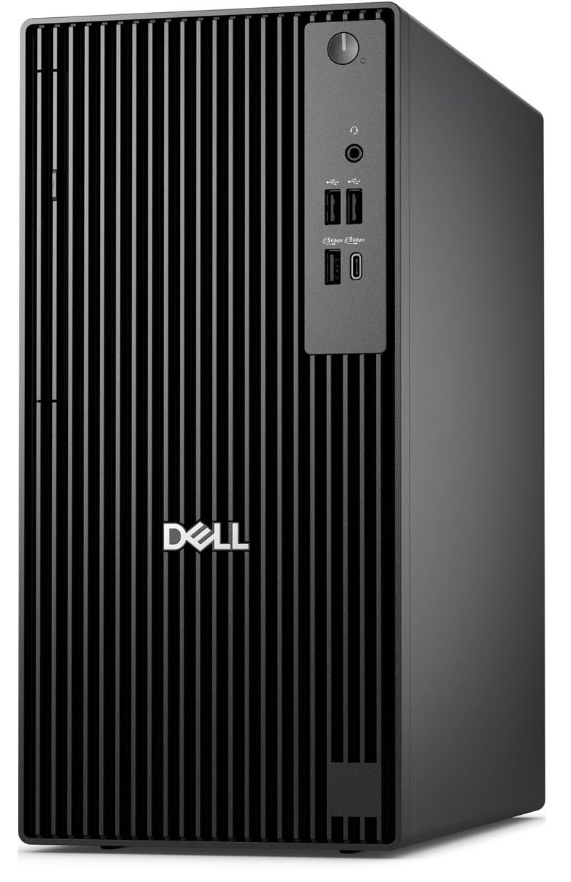 Dell Pro Tower QCT1250 180W TPM i3-14100 8GB 512GB SSD Integrated DVDRW Kb Mouse W11 Pro 3Y ProSpt