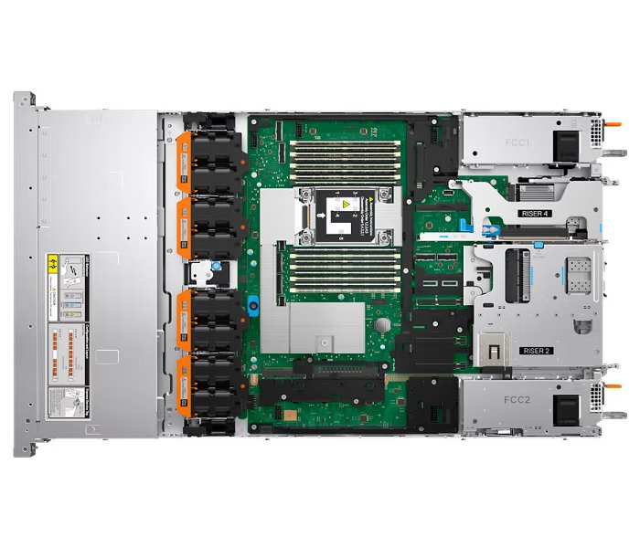 DELL PowerEdge R470/ 8x 2.5"/ Xeon 6507P/ 1x 32GB/ 480GB SSD/ H965i/ iDRAC 10 Enterprise 17G/ 2x 1100W/ 3Y Basic