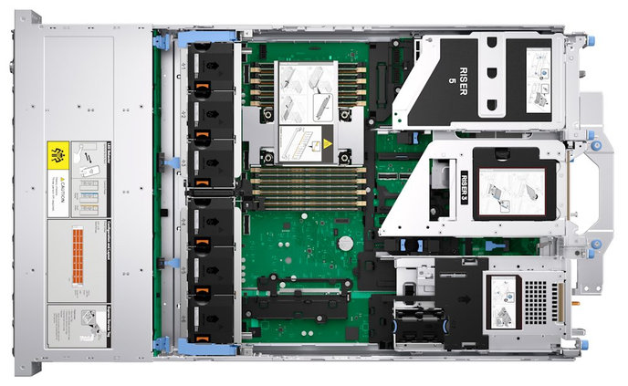 DELL PowerEdge R570/ 16x 2.5"/ Xeon 6507P/ 1x 32GB/ 960GB SSD/ H965i/ iDRAC 10 Enterprise 17G/ 2x 1100W/ 3Y Basic