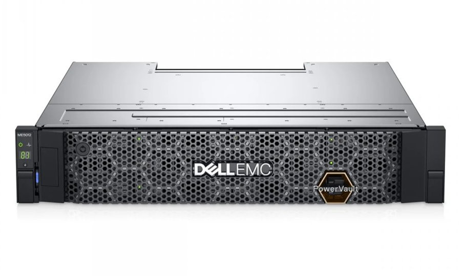 DELL Storage PowerVault ME5012/ SAS/ iSCSI/ FC/ 4x 1.92TB SSD + 4x 8TB 7.2k SAS/ 3Y PS NBD on-site