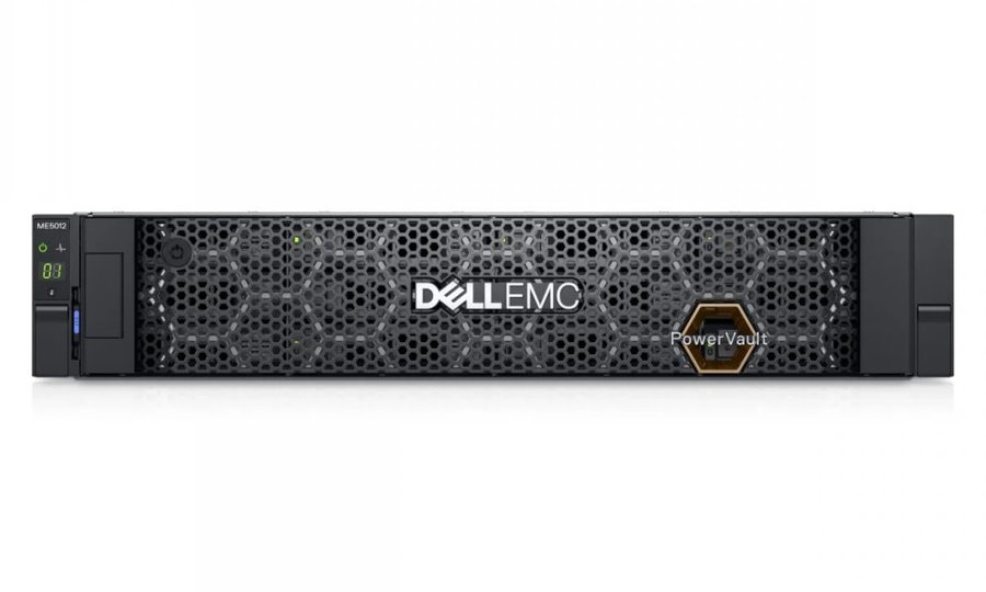 DELL Storage PowerVault ME5012/ SAS/ iSCSI/ FC/ 4x 1.92TB SSD + 4x 8TB 7.2k SAS/ 3Y PS NBD on-site
