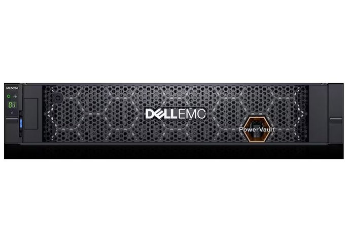 DELL Storage PowerVault ME5024/ SAS/ iSCSI/ FC/ 4x 1.92TB SSD + 4x 2.4TB 10k SAS/ 3Y PS NBD on-site