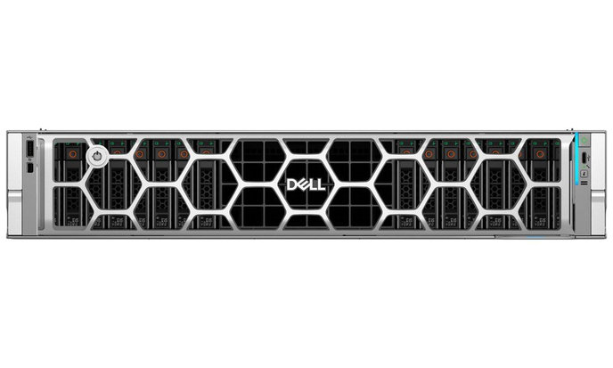 DELL PowerEdge R7725/ 16x2.5"+8xNVMe/ 2x Epyc 9175F/ 256GB/ 2x480GB SSD+2x960GB NVMe/ 2xH965i/ nVidia L40S 48GB/ iDR.Ent/ 3Y PS