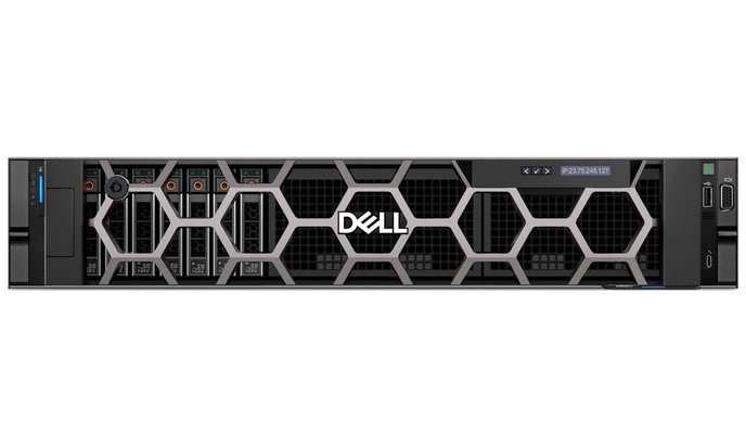 DELL PowerEdge R860/ 16x NVMe/ 4x Xeon 6416H/ 512GB/ 2x 960GB NVMe/ 2x H965i/ 2x 1800W/ iDRAC Ent./ 3Y PS NBD on-site