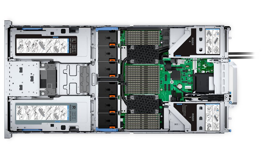 DELL PowerEdge R760XA/ 8x2.5"/ 2xXeon 5416S/ 256GB/ 2x480GB SSD/ H965i/ 2x2800W/ iDRAC Ent./ 4x nV Ampere A16 64GB/ 3Y PS NBD