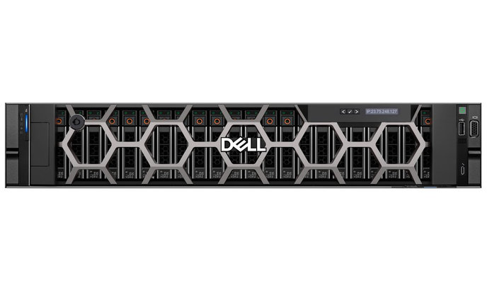DELL PowerEdge R7625/ 12x 3.5"/ 2x Epyc 9124/ 128GB/ 2x 480GB SSD + 6x 16TB/ H755/ 2x 1100W/ iDRAC 9 Ent./ 3Y PS NBD NBD