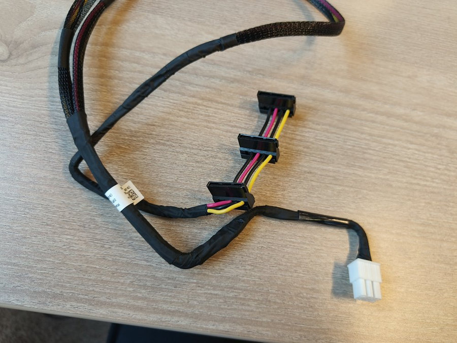 DELL SATA kabel, ASSY, CBL, PWR, HDD, X5, MB, T160