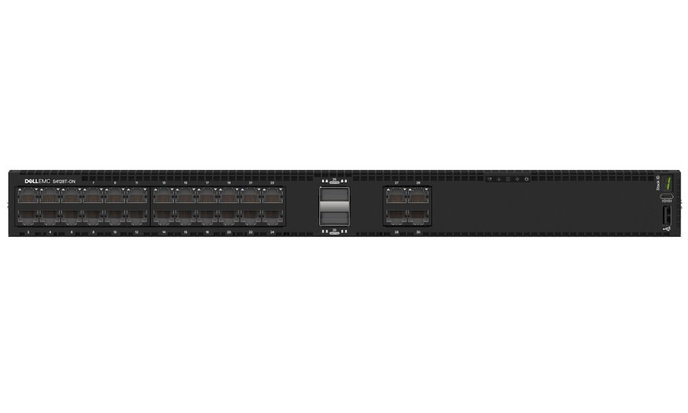 DELL Networking S4128T-ON switch/ 28x 10Gb-T/ 2x QSFP28/ IO to PSU/ 2x zdroj/ reverse / management/ 1Y CAR