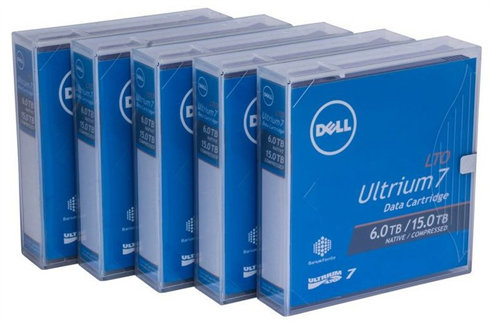 DELL LTO7 Tape Media 5 Pack Cust Kit