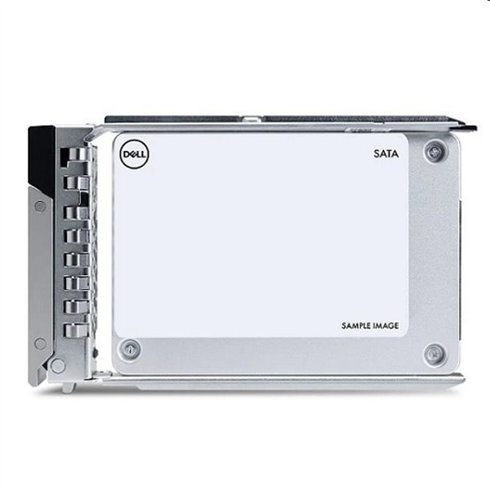 DELL 960GB SSD SATA RI 6Gbps 512e 2.5in with 3.5in HYB CARR Brkt Cabled CK