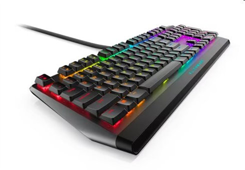DELL Alienware 510K Low-profile RGB Mechanická herná klávesnica - Dark Side of the Moon 