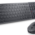 Klávesnica a myš pre spoluprácu Dell Premier - KM900 - US medzinárodná angličtina (QWERTY) - podsvietená