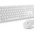 Dell Pro Wireless Keyboard and Mouse - KM5221W - Czech/ Slovak (QWERTZ) - White
