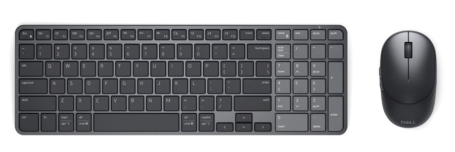 DELL PRO KM746 nabíjecí bezdrátová klávesnice a myš CZ/ SK/ česká/ slovenská - černá