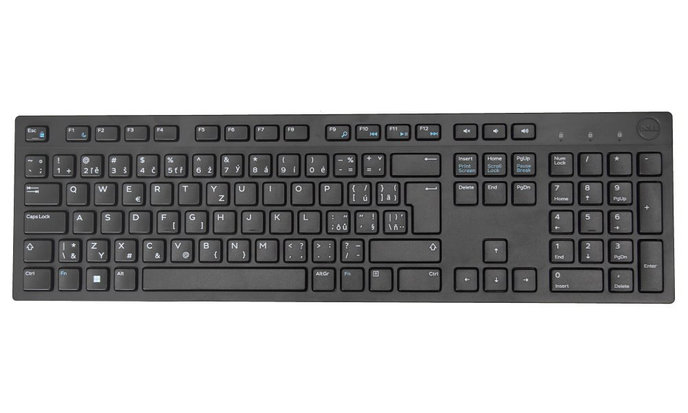 DELL KB216/ Česká/ Slovenská/ multimediální klávesnice/ USB/ černá