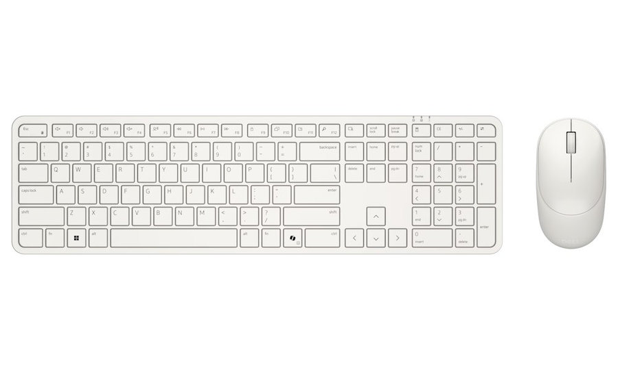 DELL KM526 bezdrátová klávesnice a myš CZ/ SK/ česká/ slovenská - bílá