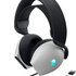 DELL AW720H/ Alienware Dual-Mode Wireless Gaming Headset/ bezdrátová sluchátka s mikrofonem/ stříbrné