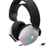 DELL bezdrátová náhlavní souprava  AW725H/ Wireless gaming Tri - mode Headset/ sluchátka + mikrofon/ bílá