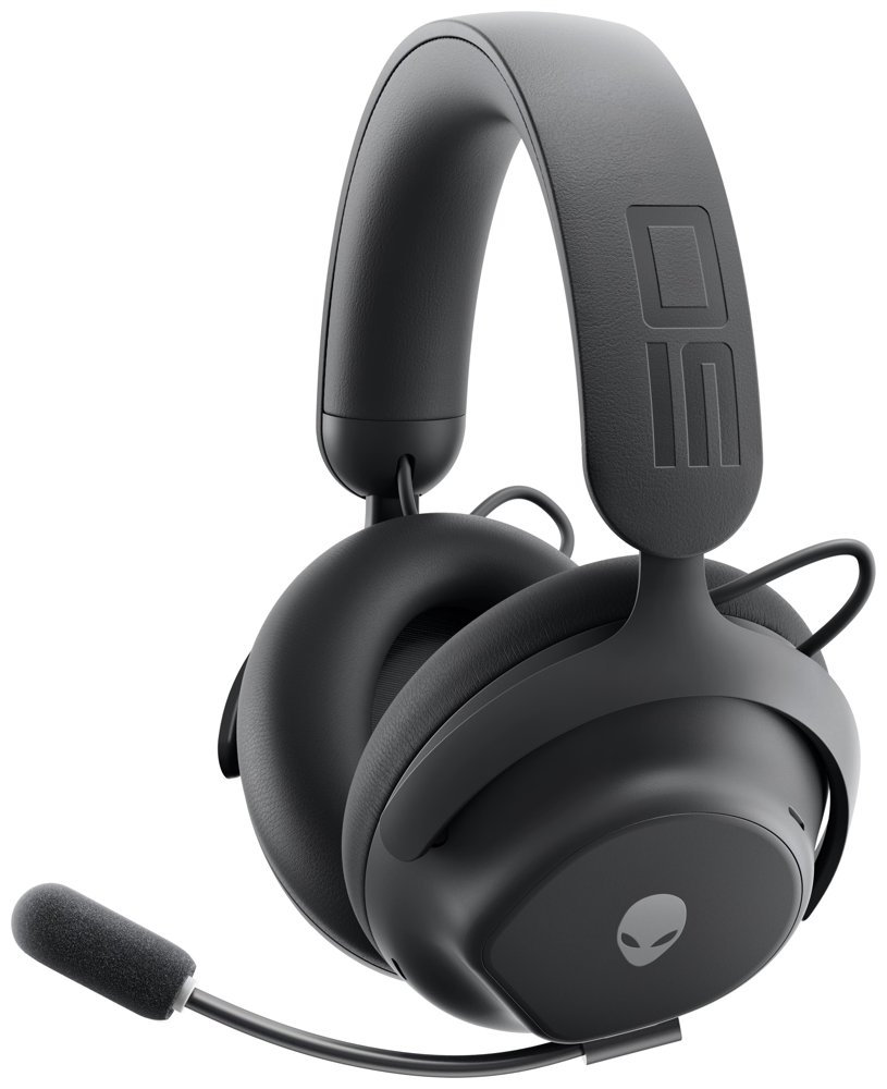 DELL bezdrátová náhlavní souprava  AW Pro/ Wireless gaming AW Pro Headset/ sluchátka + mikrofon/ černá