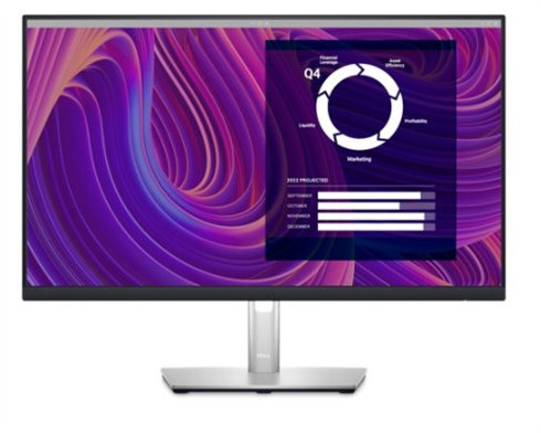 DELL P2723D 27" QHD (2560 x 1400), IPS, 350nit, 1000:1, 5ms, PIVOT, HDMI, DP, USB 3.2, Black, 3Y
