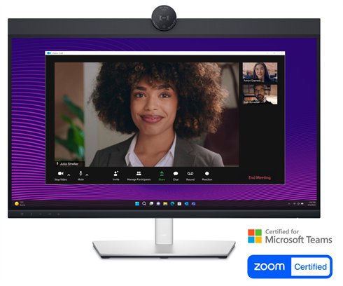 DELL P2724DEB/ 27" LED/ 16:9/ 2560x1440/ 1000:1/ 8ms/ QHD/ HDMI/ 3x USB/ 2x USB-C/ 2x DP/ RJ-45/ kamera/ repro/ 3Y Basic