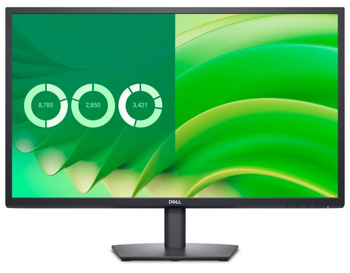 POŠKOZENÝ OBAL - DELL E2725H / 27" LED/ 16:9/ 1920x1080/ FHD/ 3000:1/ 5ms/ VA/ 1x DP/ 1x VGA/ 3Y Basic on-site