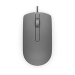 DELL MS116/ myš/ optická/ 2 tlačítka + rolovací/ USB/ šedá