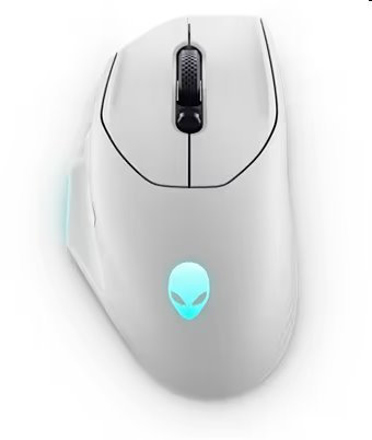 DELL myš Alienware Wireless Gaming Mouse AW620M / bezdrátová/ stříbrná