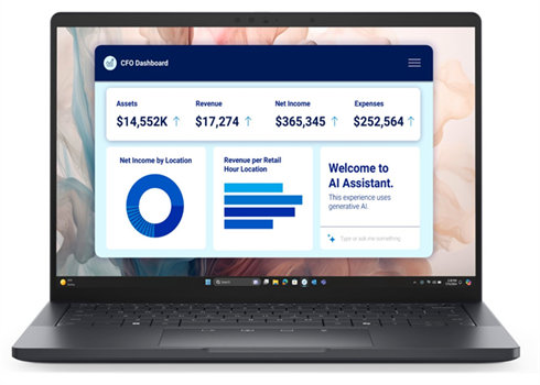 Dell Pro 14 Premium PA14250/ U7-266V/ Evo/ 16GB/ 512GB SSD/ 14" FHD+/ IRCam/ FgrPr/ 3Cell/ No AC/ WLAN/ vPro/ Win11Pro/ 3Y PS
