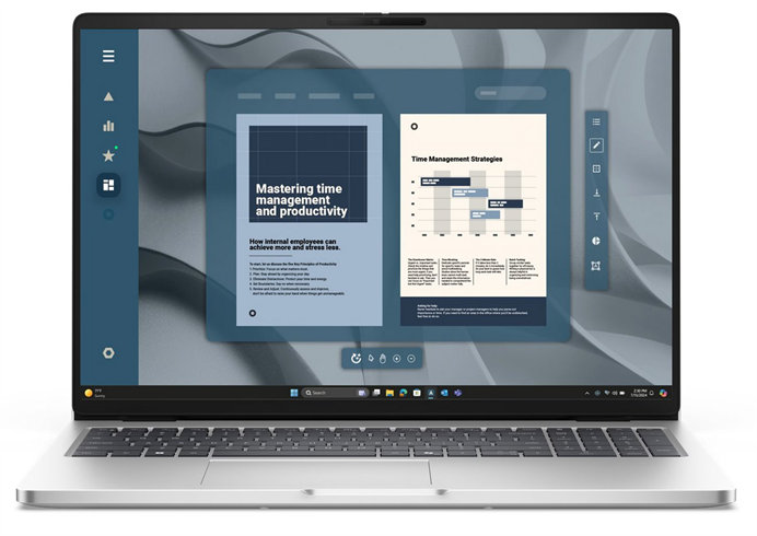 Dell Pro 16 PC16255 AMD Ryzen AI 7 350 16GB 512GB SSD 16" FHD+ IR Cam & Mic Fpr 3 Cell 65W WLAN Backlit Kb W11Pro 3Y PS