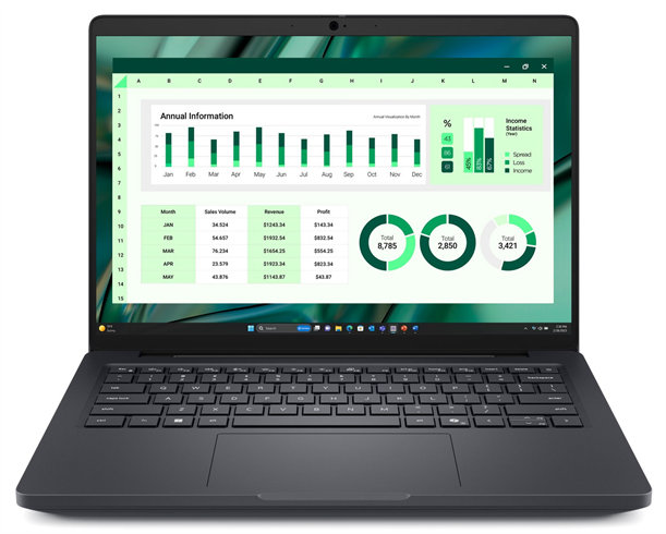 Dell Pro Max 14 MC14250 U7-265H 32GB 1TB SSD 14" FHD+  IrCam RTX PRO 500 Fpr Scr 4Cell 130W W11 Pro 3Y PrSpt