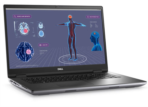 DELL Precision 7780 17.3" FHD+ i7-13850HX/ 32GB/ 1TB SSD/ RTX 3500/ SCR/ IRCam/ W11P/ 3Y PrSpt