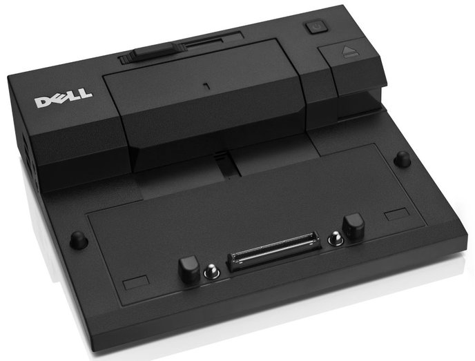 OPRAVENÉ - DELL EURO1 Simple E-port replikátor/ jednoduchý/ dokovací stanice/ 130W AC adap./ USB 3.0/ s nap. kabelem/ pr...