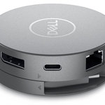 DELL mobilní adaptér DA310/ USB-C/ na HDMI/ DisplayPort/ VGA/ Ethernet RJ-45/ 2x USB 3.0/ replikátor portů